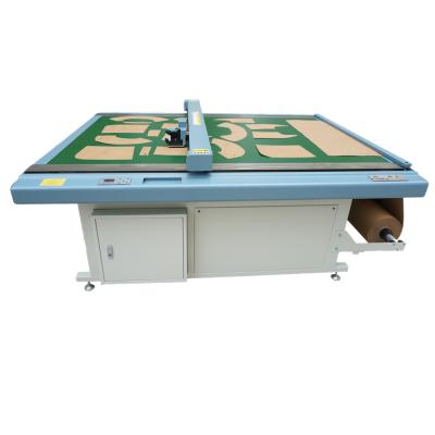 China Cutting Machine Frame and Case Blue Frame Silver Case for Kraft White Paper Board for sale