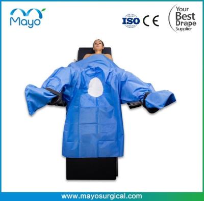 China Drape de litotomia sugrical com leggings anexados para procedimentos ginecológicos à venda