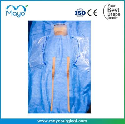 China Reinforced Material Surgical Cardiac Drape For Cardiovascular Surgeries for sale