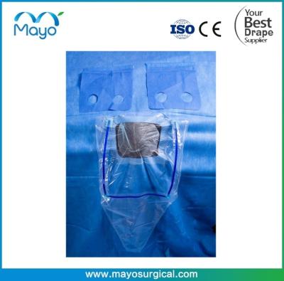 China CE Approved Sterile Craniotomy Drape With Collection Pouch / Incise Film for sale