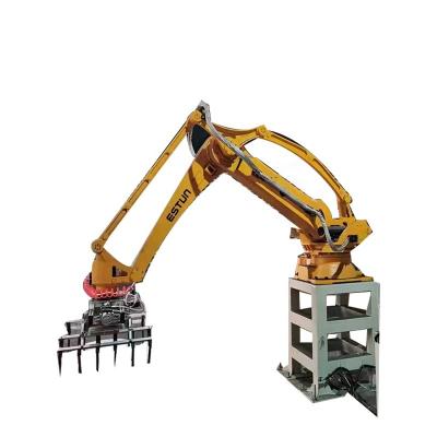 China Cooperative Robot Palletising System 0-180kg Robotic Case Palletizing for sale