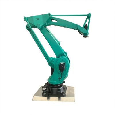 China Mechanical Robotic Picking Arm 380V Case Palletizing Robot Green for sale