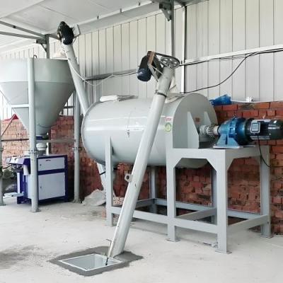 China 1500kg Simple Dry Mortar Production Line Industrial Dry Mixed Mortar Production Line for sale