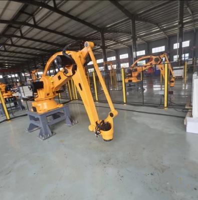 China Gypsum Robotic Arm Palletizer Machine 180kgs Robotic Palletizing System for sale