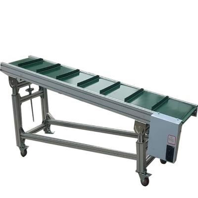 China 800mm Wide Sidewall Belt Conveyor Adjustable Side Wall Belt Conveyor for sale