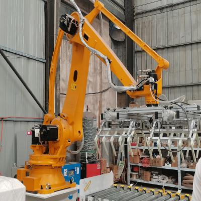 China 4 Axis Automatic Robotic Palletizer Lime Powder Palletizing Robot for sale