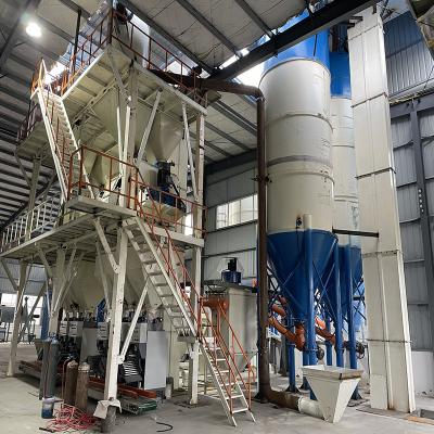 China Cement Silo Storage Tank Price for Construction Concrete Mixing Plant Dry Mix Mortar Plant for sale