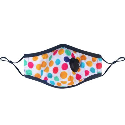 China Fashionable Cotton Leopard Prints Cotton Face Mask Amazon Hotsale Washable Reusable Customized Valved Face Covers For Adults for sale