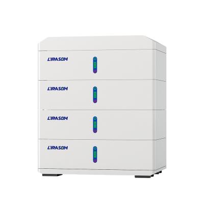 China Lyrasom Stacked Storage Battery 5KWH 10KWH 15KWH 20KWH LiFePO4 Battery Stacked Solar Energy Storage Battery LYH48100-L(S) for sale