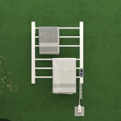 China 2023New Modern Design Electric Heated Towel Rack With Temperature Control For Bathroom Stainless Steel Towel Warmer for sale