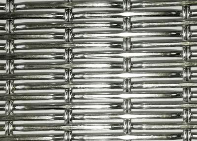 Chine Les solides solubles tissent les meubles et l'écran intérieurs décoratifs en métal pour le grillage tissé architectural à vendre
