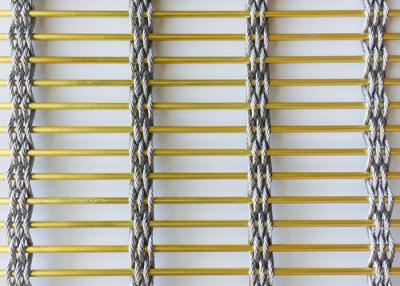 Chine Acier inoxydable Mesh Aluminum Metal architectural d'oxydation anodique 7mm 50m à vendre