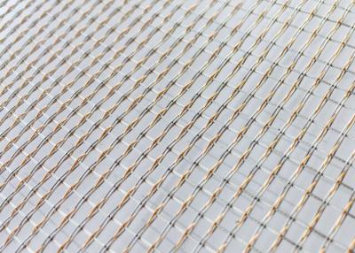 Cina Cavo tessuto inossidabile di rame Mesh Laminated Glass Anti Acid 0.6mm in vendita