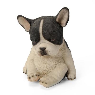 China China Wholesale Durable Garden Using Various Cute Sitting Sleep Dog Art Statue Resin Crafts Home Decor for sale