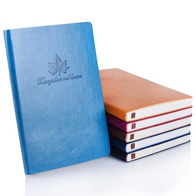 China Custom Genuine Leather Leather Journal Notebook Vintage Cover Modern Hardcover Notebook A5 Leather Notebook for sale