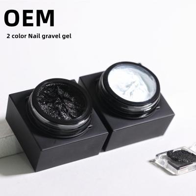 China Nail Salon DIY Nail Art Nail Polish Gravel Sand Carving Builder Varnish Lacquer Drawing Glue Accessories 5ml Gypsum Gel Nail Art for sale