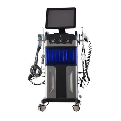China Professional 12 in 1 Hoofd Gezichts de Zorghuid die van Hydra hydrodermabrasionmachine oppoetsen Te koop