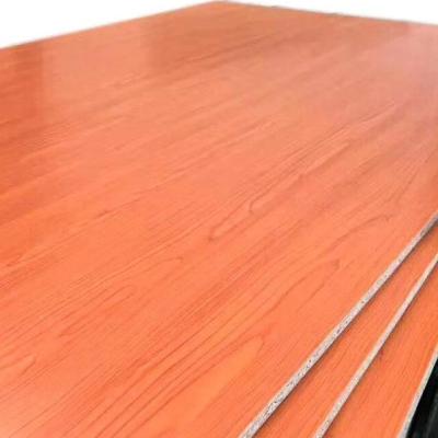 China 18mm modern Chinese melamine coated particle board with competitive price for sale