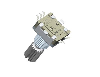 Κίνα EC11 επαυξητικός περιστροφικός άξονας 20mm ΣΥΝΕΧΏΝ μετάλλων κωδικοποιητών 10mA 5V για την αυτοκίνητη ηλεκτρονική προς πώληση