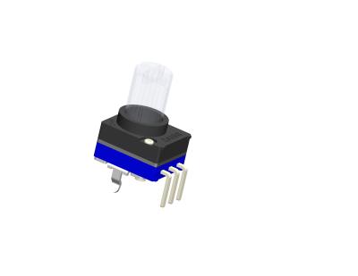 China Knurled Shaft Rotary Potentiometer 100MΩ Min Insulation Resistance Surface Mount for sale