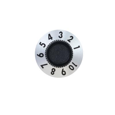 China Customize Knob Height 20mm Custom Potentiometer Knobs In Black for sale