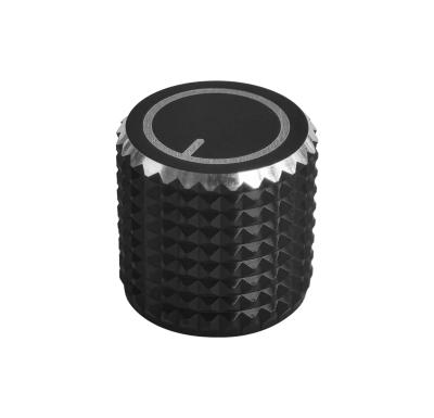 China Customizable Plastic Metal Bespoke Potentiometer Knobs 20mm Diameter Or Customize for sale