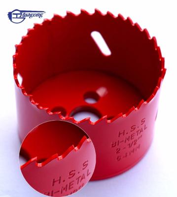 China Fast Speed Drilling Machine Tool Metal Bi Cut M42 Metal Hole Saw Set For Sale for sale