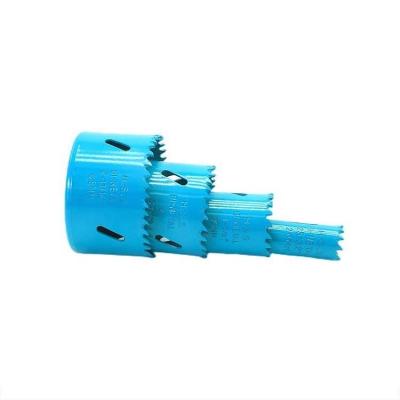 China Hot Selling High Speed Steel Material High Efficiency Factory Drilling Bimetal Hole Saw Set for sale