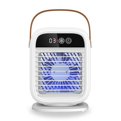 China Mode Refrigeration One Mini Fan And Touch Screen Humidifier Humidified High Grade Electric Fan for sale