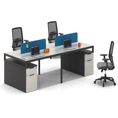 China Modern Office Furniture Wooden Office Desk And Chairs Commercial Wooden Furniture New Design for sale
