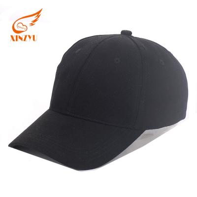 China breathable & Black Cotton Baseball Cap Waterproof Promotional Free Blank Baseball Caps Custom Logo Size Plain Wear Sample Custom Logo Custom for sale