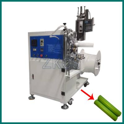 China 15 - 150 mm Tubo de ar quente Máquina de enrolamento automática de faixa de núcleo de plástico Máquina de enrolamento espiral de plástico à venda