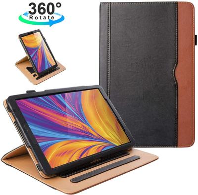 China Magnetic Stand Auto-sleep Function Tablet Leather Case, Multi-angle 360 Rotating Viewing Stand Folio Cases With Pencil Holder for sale
