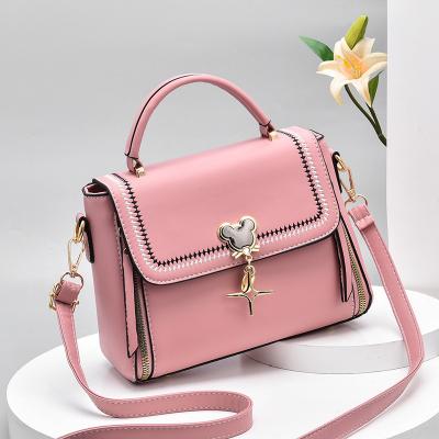 China Luxury Vintage Women Ladies Satchel Bags Handle Shoulder Handbags and Purses Pockets Cross Leather - Body Bags for sale