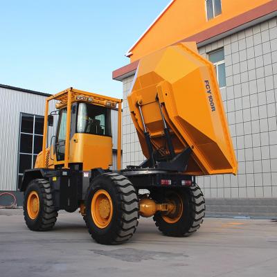 China Construction works FCY100 10ton 4x4 CE Standard Articulated Dump Truck For Mine for sale