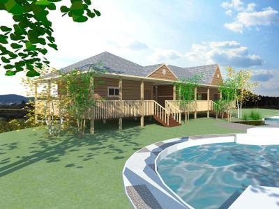 Chine OEM Facilité d'installation Villa de structure en acier pour la fonctionnalité domestique à vendre