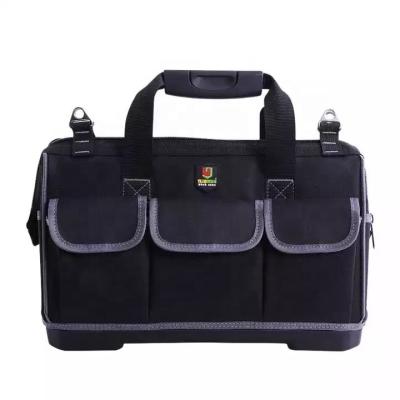 China Waterproof factory directly durable large compartment electrician waterproof engineer canvas tool belt bag for technician for sale