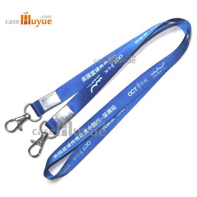 Chine High End neck Lanyard with 2 caribiner hook from China manufacturer à vendre