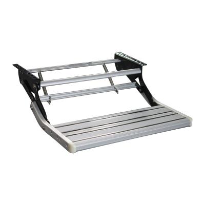 China Durable Non-slip RV Aluminum Alloy Pedal RV Caravan Motorhome Manual Stepper Version for sale