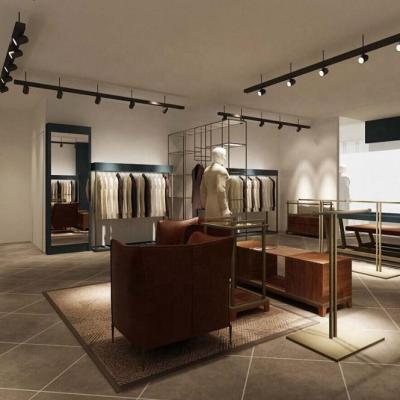 China Boutique Clothing Display Cabinets Designed Exclusive Mall Store Decoration One Stop Solution Customized for sale