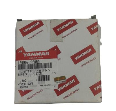 Cina Heavy Duty Machinery Ring Assembly , 4TNV98 Piston Part Number 129907-22051 in vendita