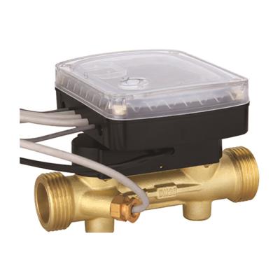 China High performance 15mm, 20mm, 25mm pipe brass body for ultrasonic heat meter for sale