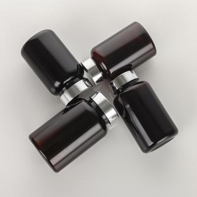 China Provide PET Pharmaceutical Green Pill Tablet Packaging Bottle Container for Clear Frosted Plastic Vitamin Capsule Bottle for sale