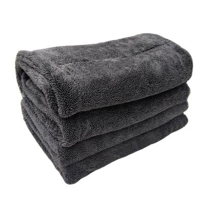 China Wholesale Colorful QUICK DRY Softening and Thickening 30*30cm Car Detailing Microfiber Car Cleaning Cloth 600gsm for sale