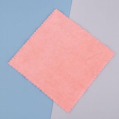 China Factory Kitchen Water Absorbent Cheap Cloths Reusable Coral Velvet Square In Five Pieces 30*30cm Dish Napkins Premium Cloth for sale