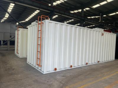 China Integrated System For Rural Areas Schools And Camps Container Wastewater Treatment System for sale