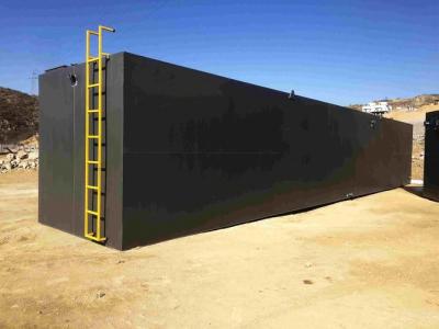 China Plug and play solution for hotels resorts and villas Containerized Sewage Treatment Plant for sale