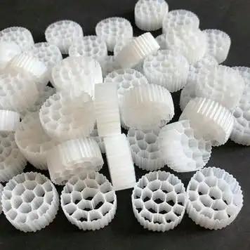 China Carriers Biofilter MBBR Bio Filter Virgin Media Membrane Biofilm Reactor for Wastewater Treatment Plant Mbbr Purify for sale