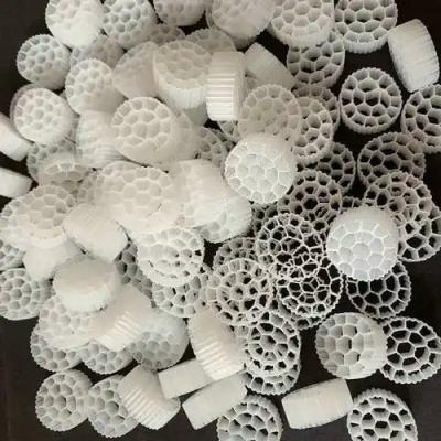 China High Efficiency MBBR PE 05 25*12mm K1 Media Bio Filter Virgin HDPE for Manufacturing Plant New Condition for sale
