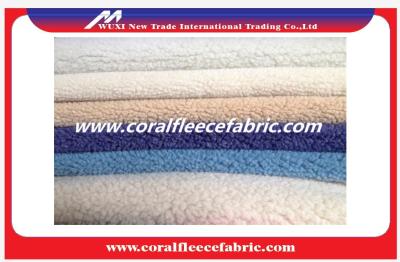 China Knitted Lambs Wool Fabric for Coat and Shoes for sale